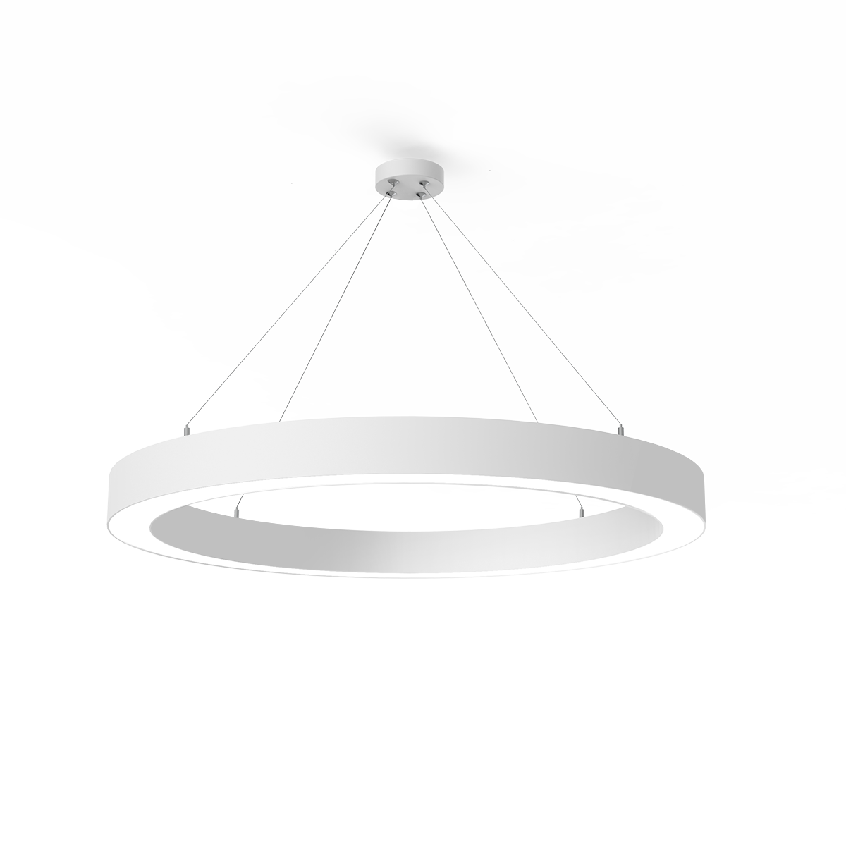 OLA Ringleuchte D900 × B65 × H82 mm, 68 W, 115 lm/W, DALI-2 dimmbar, IP20